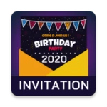 invitation maker android application logo